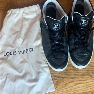 Louis Vuitton leather sneakers